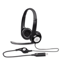 Load image into Gallery viewer, Logitech® wholesale. Logitech H390 Usb Headset W-noise-canceling Microphone. HSD Wholesale: Janitorial Supplies, Breakroom Supplies, Office Supplies.