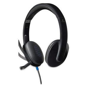 Logitech® wholesale. Logitech H540 Corded Headset, Usb, Black. HSD Wholesale: Janitorial Supplies, Breakroom Supplies, Office Supplies.