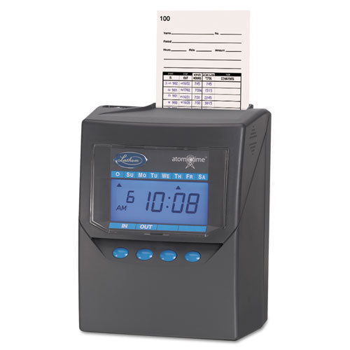 Lathem® Time wholesale. Totalizing Time Recorder, Gray, Electronic, Automatic. HSD Wholesale: Janitorial Supplies, Breakroom Supplies, Office Supplies.