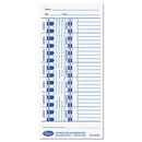 Lathem® Time wholesale. Time Card For Lathem Models 900e-1000e-1500e-5000e, White, 100-pack. HSD Wholesale: Janitorial Supplies, Breakroom Supplies, Office Supplies.