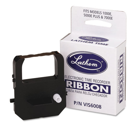 Lathem® Time wholesale. Vis6008 Ribbon, Purple. HSD Wholesale: Janitorial Supplies, Breakroom Supplies, Office Supplies.