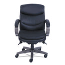 La-Z-Boy® wholesale. Woodbury Mid-back Executive Chair, Supports Up To 300 Lbs., Black Seat-black Back, Weathered Gray Base. HSD Wholesale: Janitorial Supplies, Breakroom Supplies, Office Supplies.