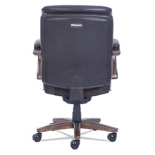 Load image into Gallery viewer, La-Z-Boy® wholesale. Woodbury Mid-back Executive Chair, Supports Up To 300 Lbs., Brown Seat-brown Back, Weathered Sand Base. HSD Wholesale: Janitorial Supplies, Breakroom Supplies, Office Supplies.