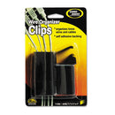Cord Away® wholesale. Self-adhesive Wire Clips, Black, 6-pack. HSD Wholesale: Janitorial Supplies, Breakroom Supplies, Office Supplies.