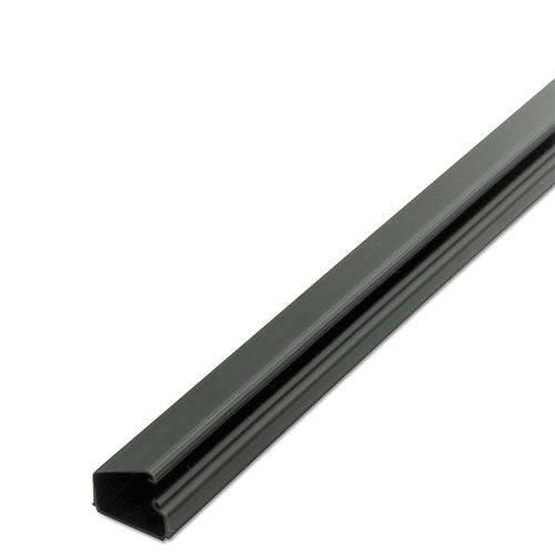 Cord Away® wholesale. 1.5" Locking Channel, Black. HSD Wholesale: Janitorial Supplies, Breakroom Supplies, Office Supplies.