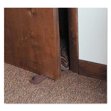 Load image into Gallery viewer, Master Caster® wholesale. Big Foot Doorstop, No Slip Rubber Wedge, 2.25w X 4.75d X 1.25h, Brown. HSD Wholesale: Janitorial Supplies, Breakroom Supplies, Office Supplies.