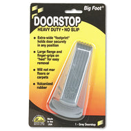 Master Caster® wholesale. Big Foot Doorstop, No Slip Rubber Wedge, 2.25w X 4.75d X 1.25h, Gray. HSD Wholesale: Janitorial Supplies, Breakroom Supplies, Office Supplies.