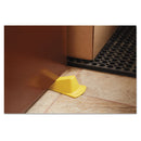 Master Caster® wholesale. Giant Foot Doorstop, No-slip Rubber Wedge, 3.5w X 6.75d X 2h, Safety Yellow. HSD Wholesale: Janitorial Supplies, Breakroom Supplies, Office Supplies.