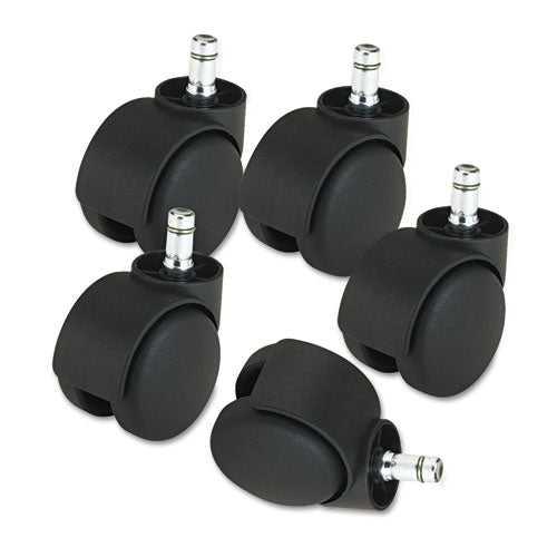 Master Caster® wholesale. Deluxe Futura Casters, Nylon, B And K Stems, 120 Lbs-caster, 5-set. HSD Wholesale: Janitorial Supplies, Breakroom Supplies, Office Supplies.