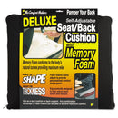 Master Caster® wholesale. Deluxe Seat-back Cushion With Memory Foam, 17w X 2.75d X 17.5h, Black. HSD Wholesale: Janitorial Supplies, Breakroom Supplies, Office Supplies.