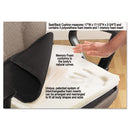 Master Caster® wholesale. Deluxe Seat-back Cushion With Memory Foam, 17w X 2.75d X 17.5h, Black. HSD Wholesale: Janitorial Supplies, Breakroom Supplies, Office Supplies.