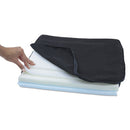Master Caster® wholesale. Deluxe Seat-back Cushion With Memory Foam, 17w X 2.75d X 17.5h, Black. HSD Wholesale: Janitorial Supplies, Breakroom Supplies, Office Supplies.