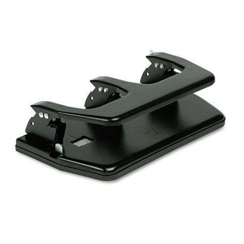 Master® wholesale. 20-sheet Three-hole Punch, Oversized Handle, 9-32" Holes, Steel, Black. HSD Wholesale: Janitorial Supplies, Breakroom Supplies, Office Supplies.