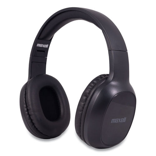 Maxell® wholesale. Bass 13 Wireless Headphone With Mic, Black. HSD Wholesale: Janitorial Supplies, Breakroom Supplies, Office Supplies.