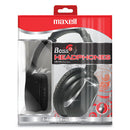 Maxell® wholesale. Bass 13 Headphone With Mic, Black. HSD Wholesale: Janitorial Supplies, Breakroom Supplies, Office Supplies.