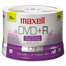 Maxell® wholesale. Dvd+r Discs, 4.7gb, 16x, Spindle, Silver, 50-pack. HSD Wholesale: Janitorial Supplies, Breakroom Supplies, Office Supplies.
