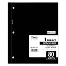 Mead® wholesale. Wireless Neatbook Notebook, 1 Subject, Wide-legal Rule, Assorted Color Covers, 10.5 X 8, 80 Sheets. HSD Wholesale: Janitorial Supplies, Breakroom Supplies, Office Supplies.