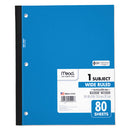 Mead® wholesale. Wireless Neatbook Notebook, 1 Subject, Wide-legal Rule, Assorted Color Covers, 10.5 X 8, 80 Sheets. HSD Wholesale: Janitorial Supplies, Breakroom Supplies, Office Supplies.