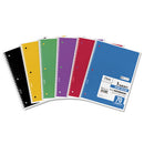 Mead® wholesale. Spiral Notebook, 1 Subject, Wide-legal Rule, Assorted Color Covers, 10.5 X 7.5, 70 Sheets. HSD Wholesale: Janitorial Supplies, Breakroom Supplies, Office Supplies.