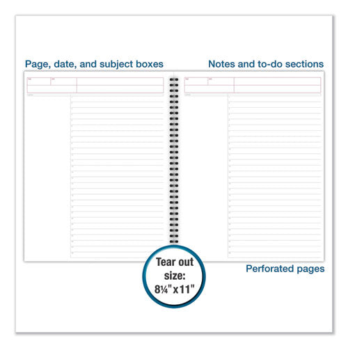 Cambridge® wholesale. Wirebound Guided Business Notebook, Action Planner, Dark Gray, 11 X 8.5, 80 Sheets. HSD Wholesale: Janitorial Supplies, Breakroom Supplies, Office Supplies.