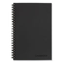 Cambridge® wholesale. Wirebound Business Notebook, Wide-legal Rule, Black Cover, 8 X 5, 80 Sheets. HSD Wholesale: Janitorial Supplies, Breakroom Supplies, Office Supplies.