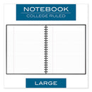 Cambridge® Limited wholesale. Hardbound Notebook W- Pocket, 1 Subject, Wide-legal Rule, Black Cover, 11 X 8.5, 96 Sheets. HSD Wholesale: Janitorial Supplies, Breakroom Supplies, Office Supplies.