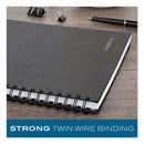 Cambridge® Limited wholesale. Hardbound Notebook W- Pocket, 1 Subject, Wide-legal Rule, Black Cover, 11 X 8.5, 96 Sheets. HSD Wholesale: Janitorial Supplies, Breakroom Supplies, Office Supplies.