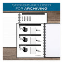 Cambridge® Limited wholesale. Hardbound Notebook W- Pocket, 1 Subject, Wide-legal Rule, Black Cover, 11 X 8.5, 96 Sheets. HSD Wholesale: Janitorial Supplies, Breakroom Supplies, Office Supplies.