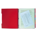 Five Star® wholesale. Advance Wirebound Notebook, 5 Subjects, Medium-college Rule, Assorted Color Covers, 11 X 8.5, 200 Sheets. HSD Wholesale: Janitorial Supplies, Breakroom Supplies, Office Supplies.