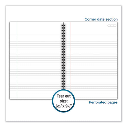 Cambridge® wholesale. Wirebound Business Notebook, Wide-legal Rule, Black Cover, 9.5 X 6.68, 80 Sheets. HSD Wholesale: Janitorial Supplies, Breakroom Supplies, Office Supplies.
