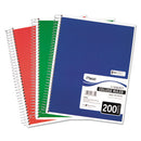Mead® wholesale. Spiral Notebook, 5 Subjects, Medium-college Rule, Assorted Color Covers, 11 X 8, 200 Sheets. HSD Wholesale: Janitorial Supplies, Breakroom Supplies, Office Supplies.