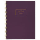Cambridge® wholesale. Jewel Tone Notebook, Wide-legal Rule, Purple Cover, 9.5 X 7.25, 80 Sheets. HSD Wholesale: Janitorial Supplies, Breakroom Supplies, Office Supplies.
