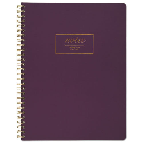 Cambridge® wholesale. Jewel Tone Notebook, Wide-legal Rule, Purple Cover, 9.5 X 7.25, 80 Sheets. HSD Wholesale: Janitorial Supplies, Breakroom Supplies, Office Supplies.