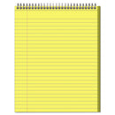 Cambridge® wholesale. Stiff-back Wire Bound Notebook, 1 Subject, Wide-legal Rule, Canary-blue Cover, 8.5 X 11.5, 70 Sheets. HSD Wholesale: Janitorial Supplies, Breakroom Supplies, Office Supplies.