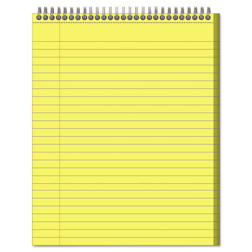 Cambridge® wholesale. Stiff-back Wire Bound Notebook, 1 Subject, Wide-legal Rule, Canary-blue Cover, 8.5 X 11.5, 70 Sheets. HSD Wholesale: Janitorial Supplies, Breakroom Supplies, Office Supplies.