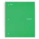 Five Star® wholesale. Wirebound Notebook, 1 Subject, Medium-college Rule, Green Cover, 11 X 8.5, 100 Sheets. HSD Wholesale: Janitorial Supplies, Breakroom Supplies, Office Supplies.