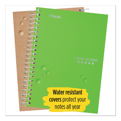 Five Star® wholesale. Wirebound Notebook, 1 Subject, Medium-college Rule, Green Cover, 11 X 8.5, 100 Sheets. HSD Wholesale: Janitorial Supplies, Breakroom Supplies, Office Supplies.