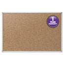 Mead® wholesale. Cork Bulletin Board, 36 X 24, Silver Aluminum Frame. HSD Wholesale: Janitorial Supplies, Breakroom Supplies, Office Supplies.
