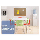 Mead® wholesale. Cork Bulletin Board, 48 X 36, Oak Frame. HSD Wholesale: Janitorial Supplies, Breakroom Supplies, Office Supplies.