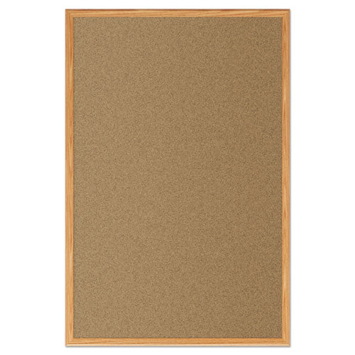 Mead® wholesale. Cork Bulletin Board, 48 X 36, Oak Frame. HSD Wholesale: Janitorial Supplies, Breakroom Supplies, Office Supplies.