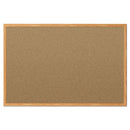 Mead® wholesale. Cork Bulletin Board, 48 X 36, Oak Frame. HSD Wholesale: Janitorial Supplies, Breakroom Supplies, Office Supplies.