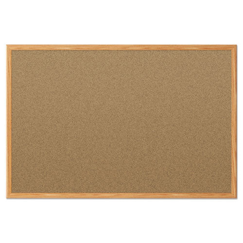 Mead® wholesale. Cork Bulletin Board, 48 X 36, Oak Frame. HSD Wholesale: Janitorial Supplies, Breakroom Supplies, Office Supplies.