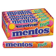 Mentos® wholesale. Chewy Mints, 1.32 Oz, Mixed Fruit, 15 Rolls-box. HSD Wholesale: Janitorial Supplies, Breakroom Supplies, Office Supplies.