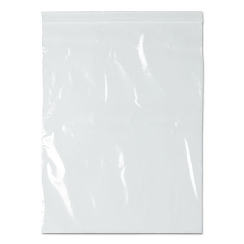 BagCo™ wholesale. Zippit Resealable Bags, 2 Mil, 10" X 13", Clear, 1,000-carton. HSD Wholesale: Janitorial Supplies, Breakroom Supplies, Office Supplies.