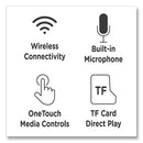 Morpheus 360® wholesale. Tremors Stereo Wireless Headphones With Microphone, Black. HSD Wholesale: Janitorial Supplies, Breakroom Supplies, Office Supplies.