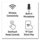 Morpheus 360® wholesale. Serenity Stereo Wireless Headphones With Microphone, White With Rose Gold Accents. HSD Wholesale: Janitorial Supplies, Breakroom Supplies, Office Supplies.