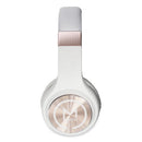 Morpheus 360® wholesale. Serenity Stereo Wireless Headphones With Microphone, White With Rose Gold Accents. HSD Wholesale: Janitorial Supplies, Breakroom Supplies, Office Supplies.