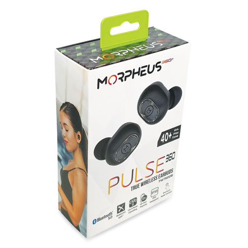 Morpheus 360® wholesale. Pulse 360 True Wireless Earbuds, Black. HSD Wholesale: Janitorial Supplies, Breakroom Supplies, Office Supplies.