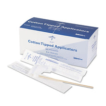 Load image into Gallery viewer, Medline wholesale. MEDLINE Cotton-tipped Applicators, 6&quot;, 100 Applicators-box. HSD Wholesale: Janitorial Supplies, Breakroom Supplies, Office Supplies.