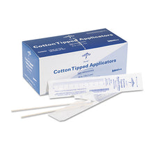 Load image into Gallery viewer, Medline wholesale. MEDLINE Cotton-tipped Applicators, 6&quot;, 100 Applicators-box. HSD Wholesale: Janitorial Supplies, Breakroom Supplies, Office Supplies.